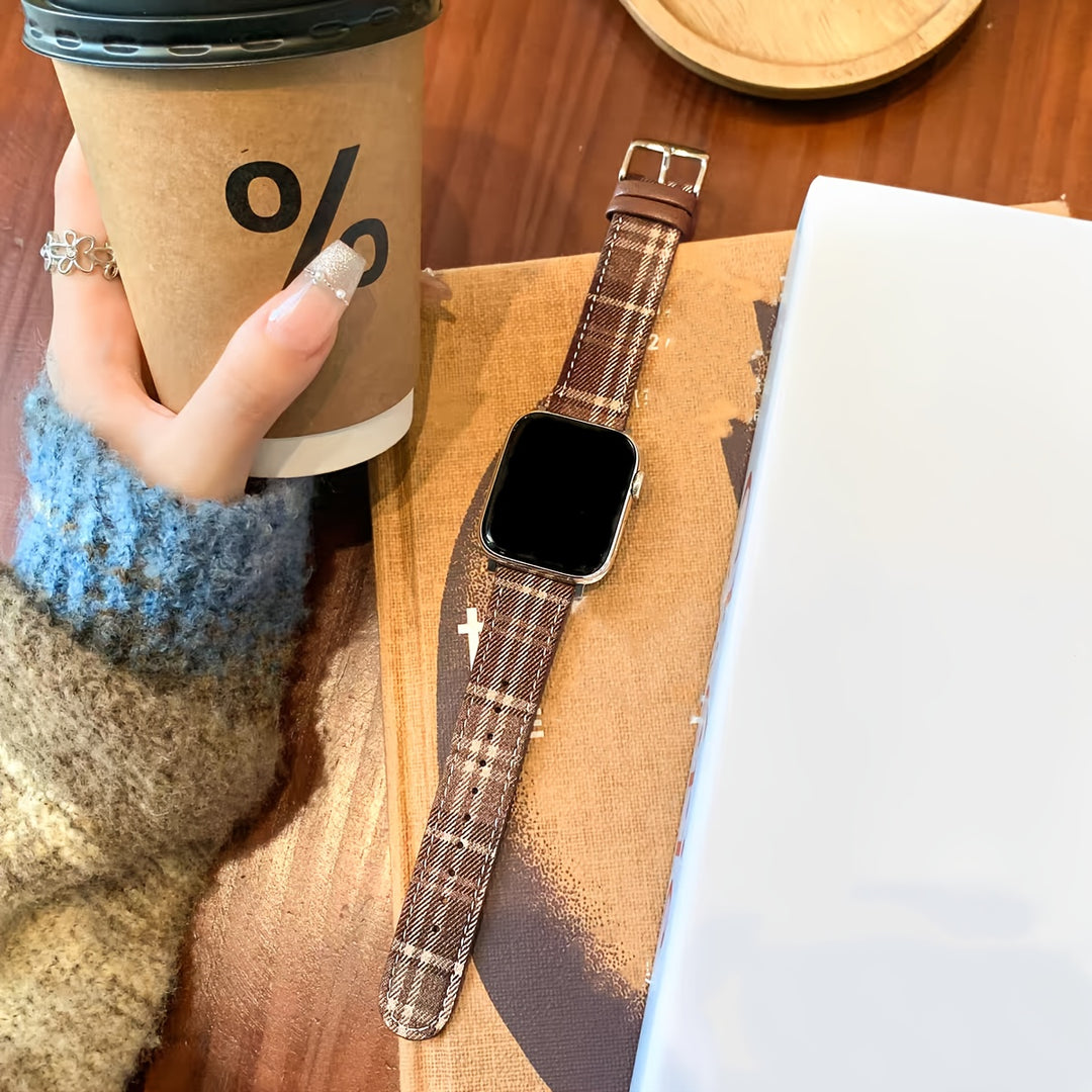Tartan Apple Watch Band