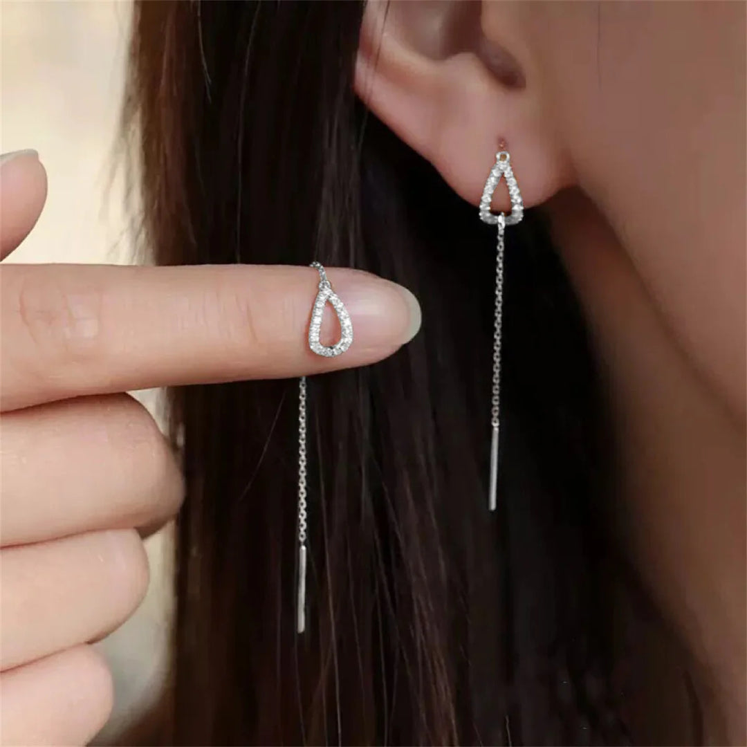 Dew Drop Pavé Earrings