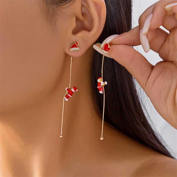 Santa's Trail Drop Earrings