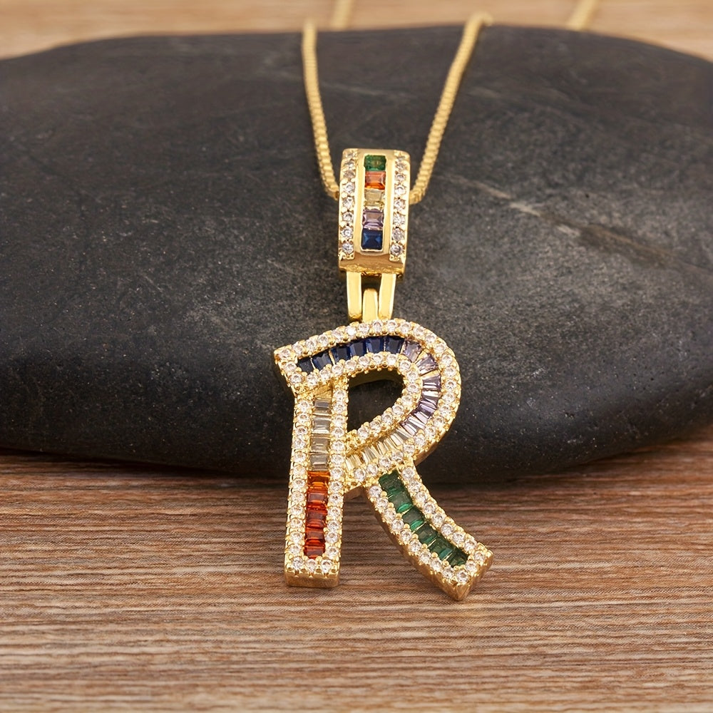 Prism Initial Necklace