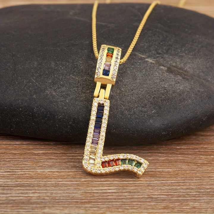 Prism Initial Necklace