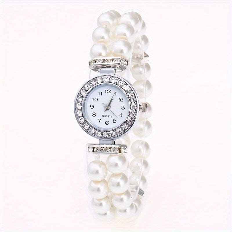 Pearl Poise Beaded Watch
