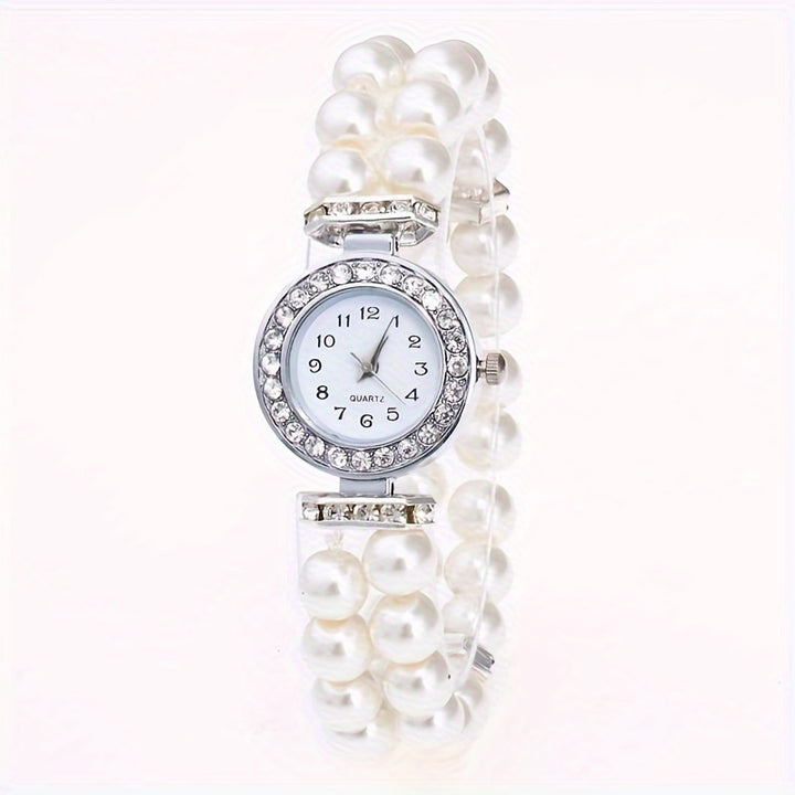 Pearl Poise Beaded Watch