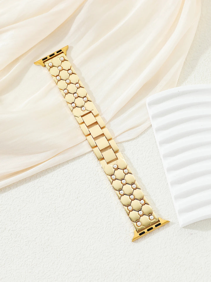Pearl Lattice Apple Watch Band