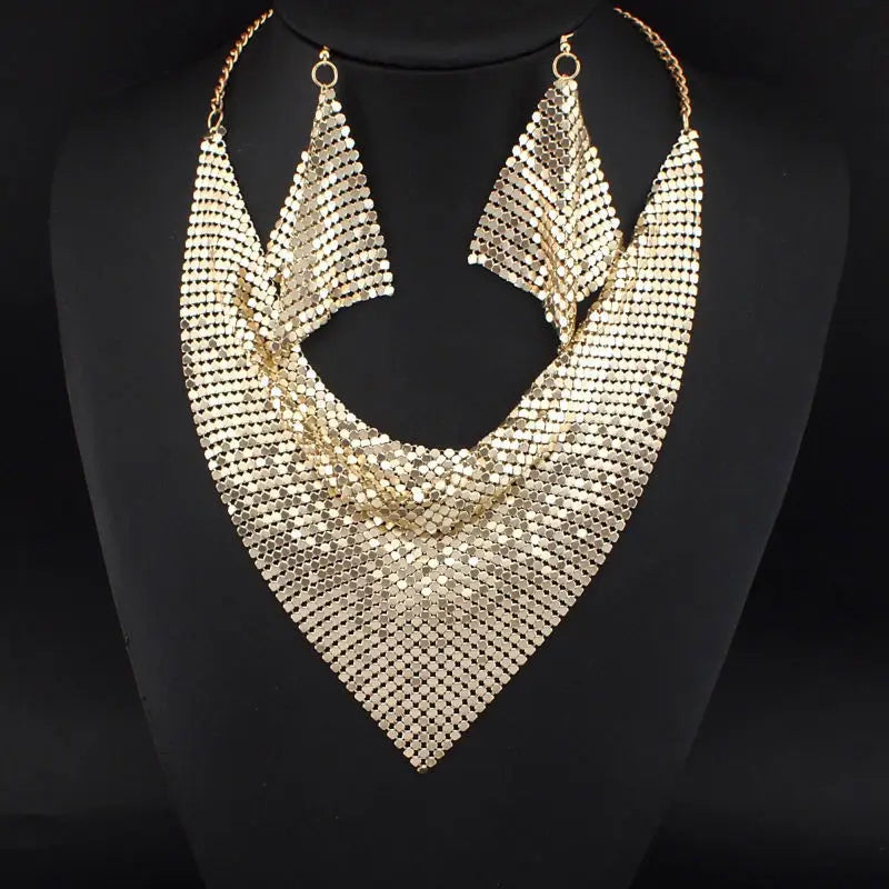 Midnight Mirage Necklace & Earring Set