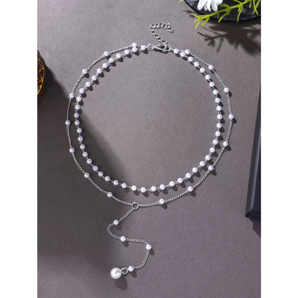 Cascade Pearl Necklace
