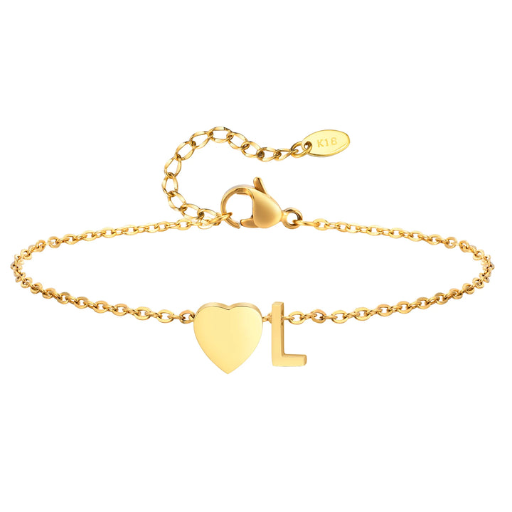 Amour Initial Anklet
