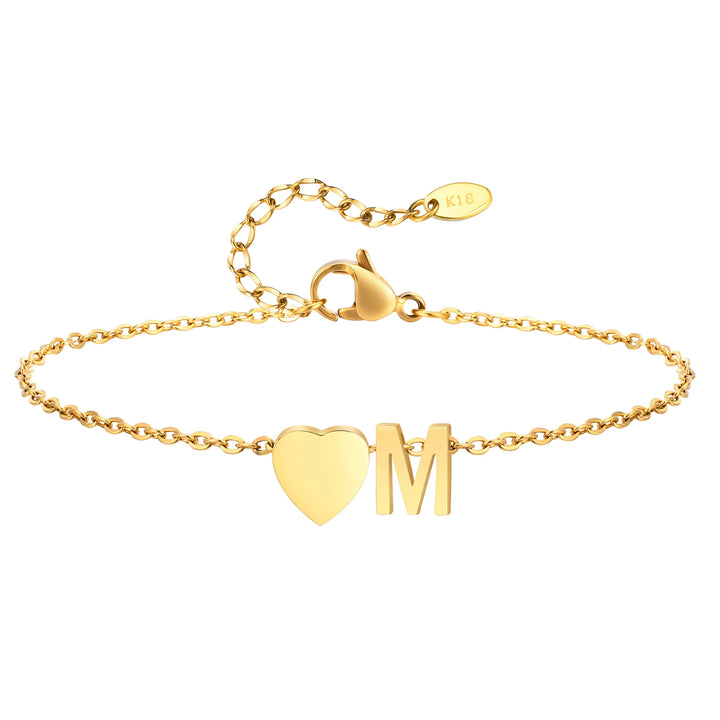 Amour Initial Anklet