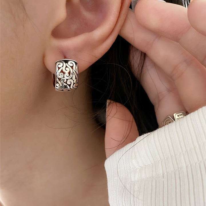 Relic Sterling Silver Earrings