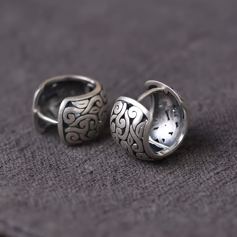 Relic Sterling Silver Earrings