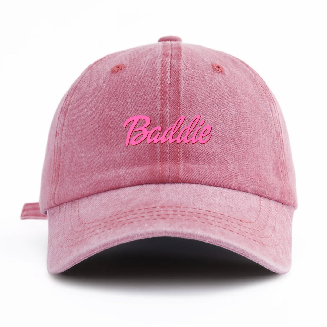 Baddie Washed Cap
