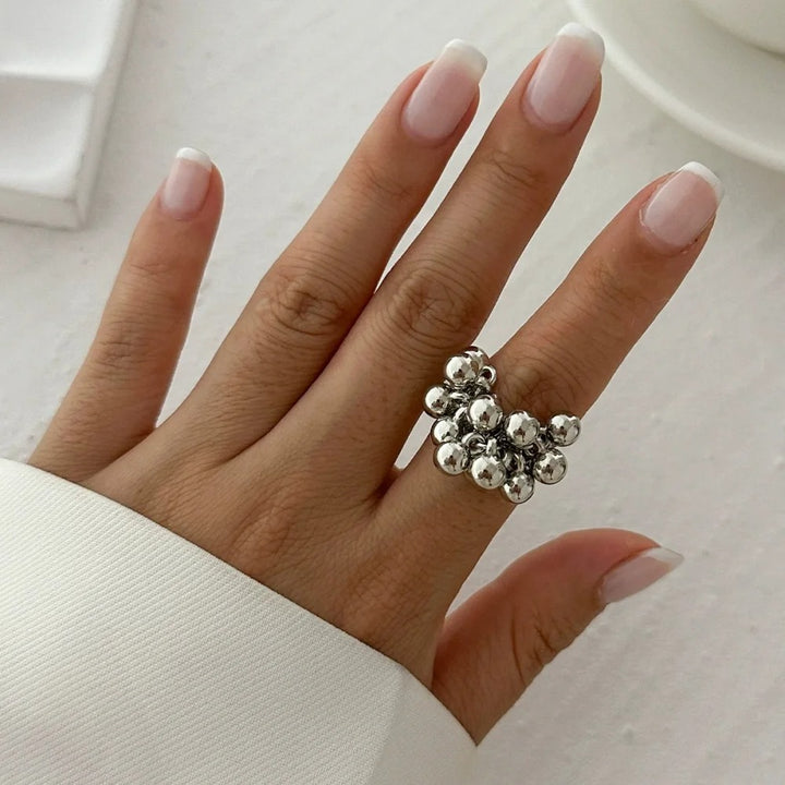 Orb Cluster Ring & Earring Set