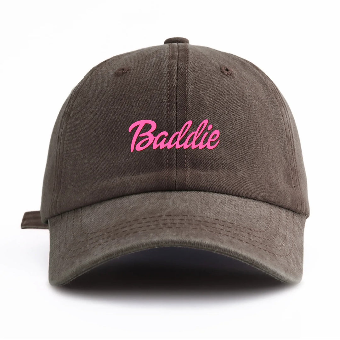 Baddie Washed Cap