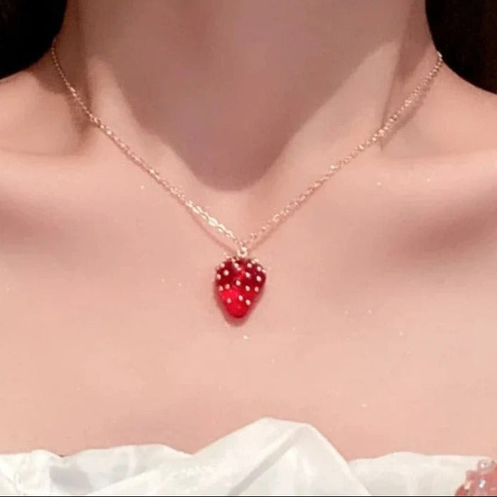 Strawberry Sparkle Studs
