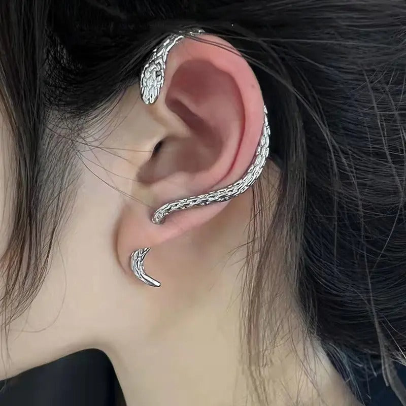 Viper Wrap Earring
