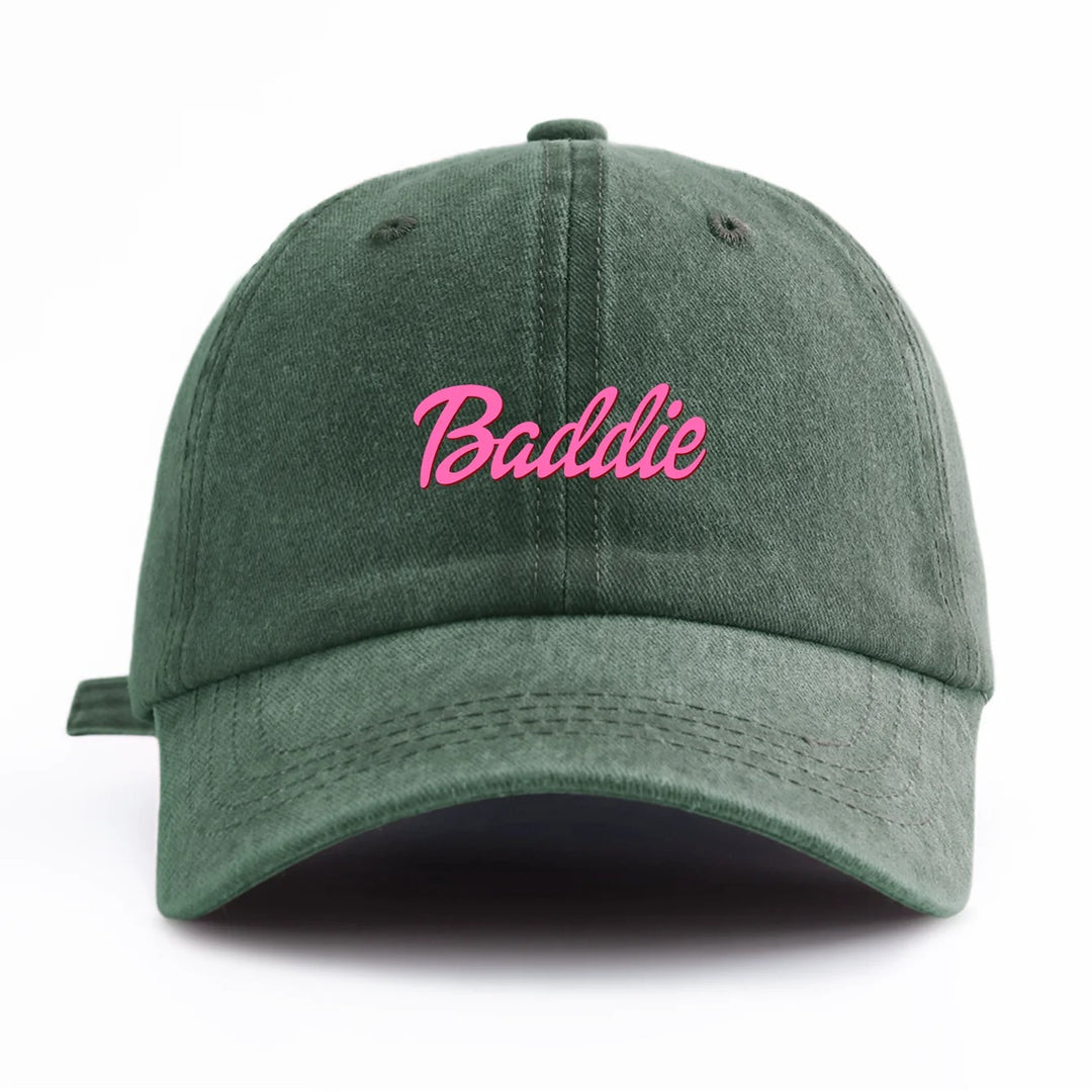 Baddie Washed Cap