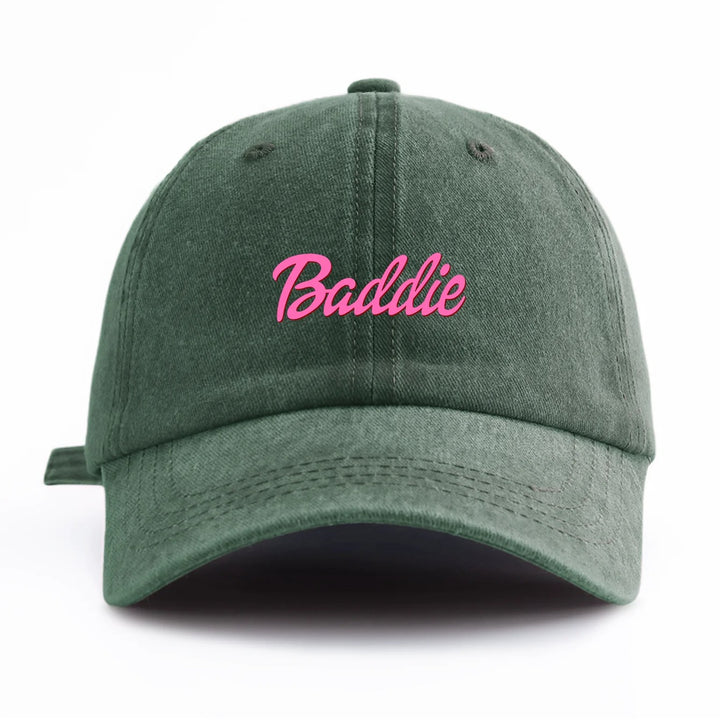Baddie Washed Cap