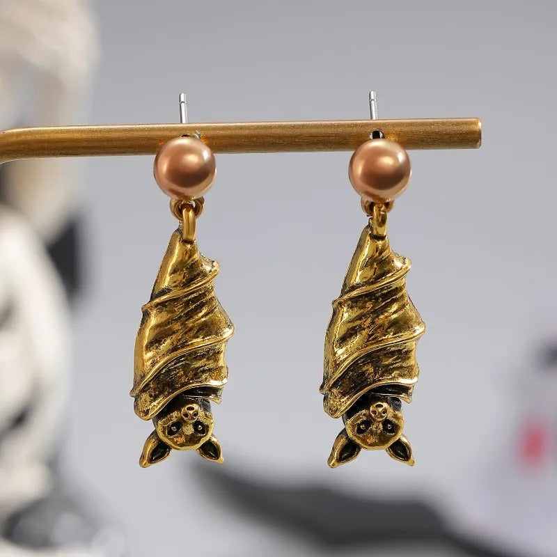 Midnight Bat Earrings