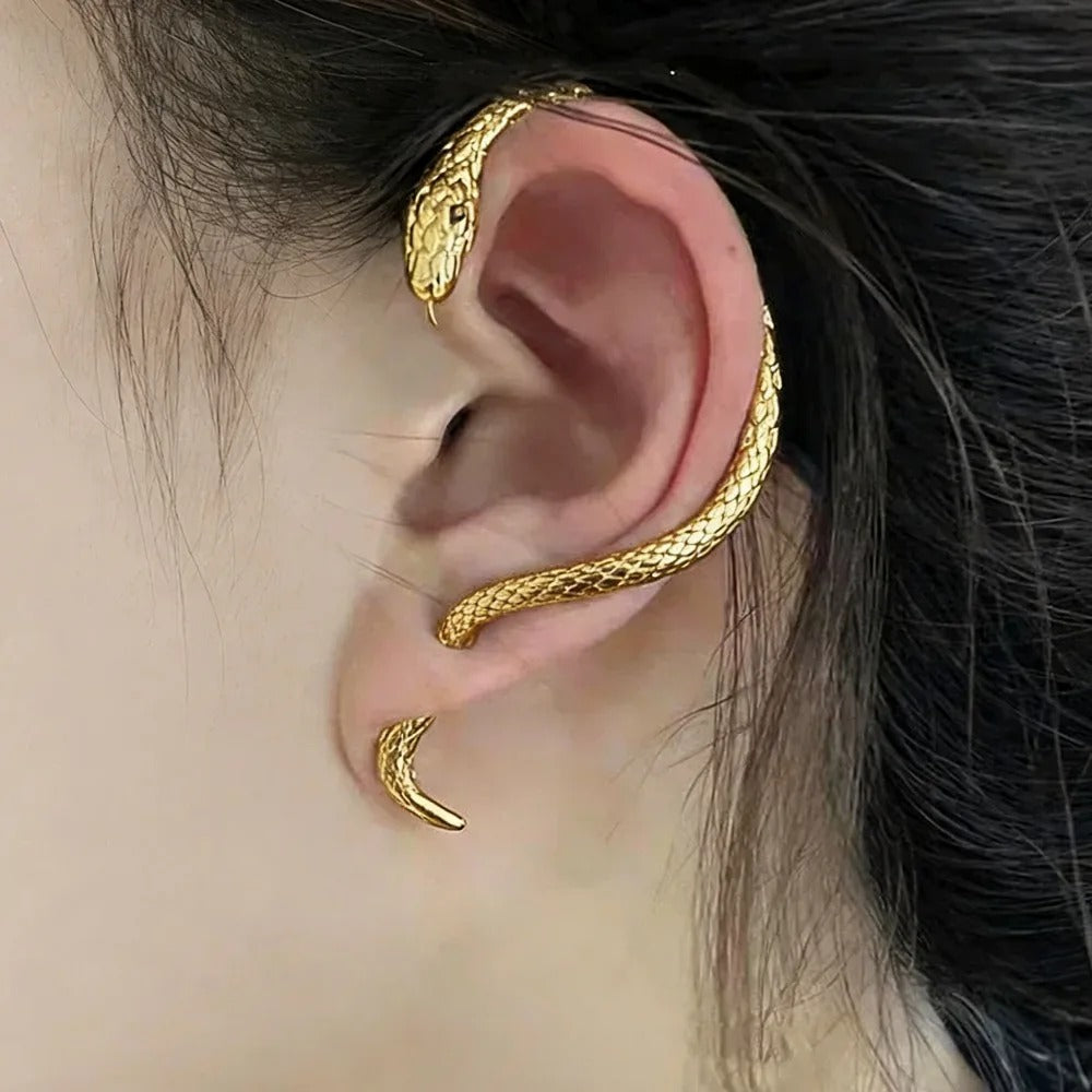 Viper Wrap Earring