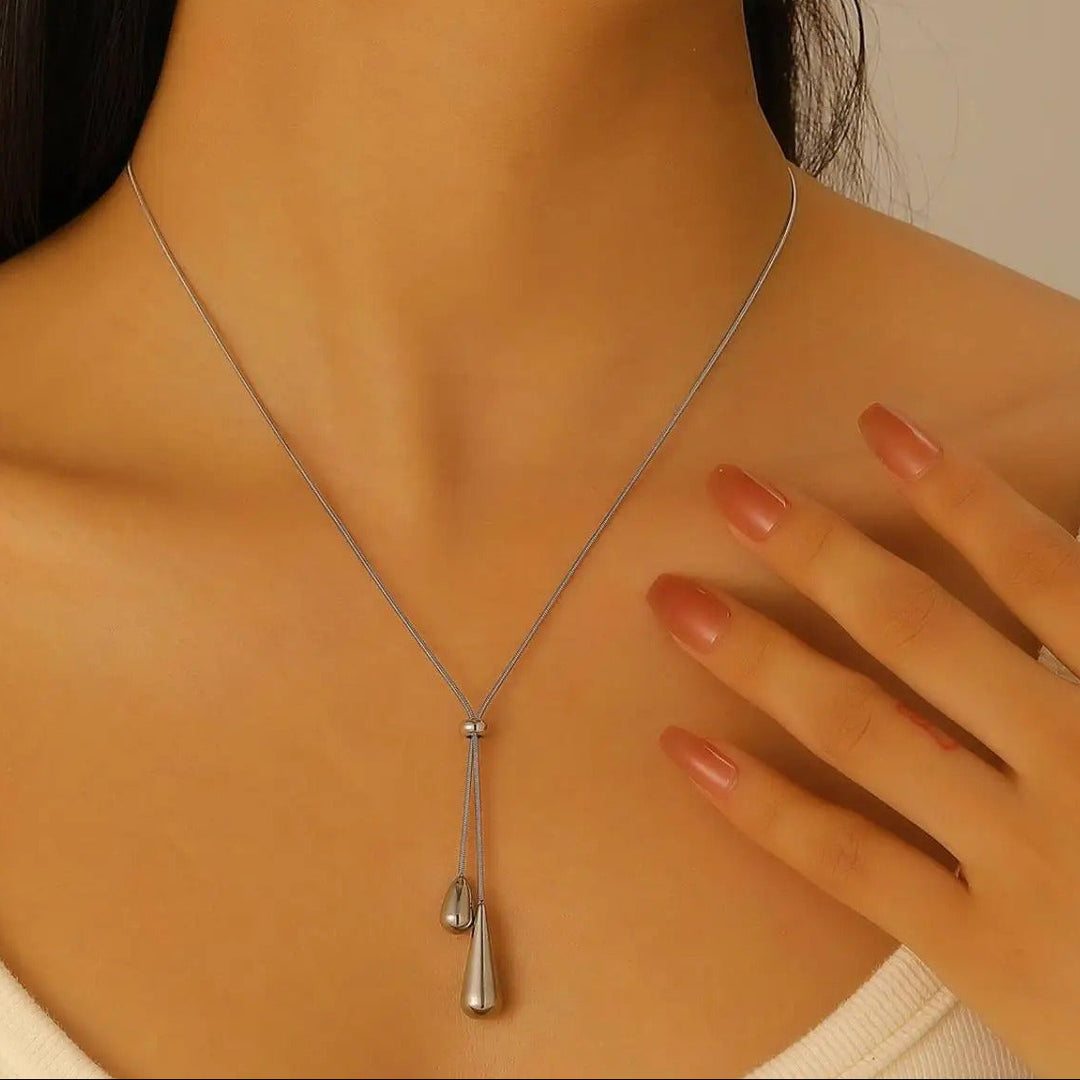 Cascade Drop Necklace