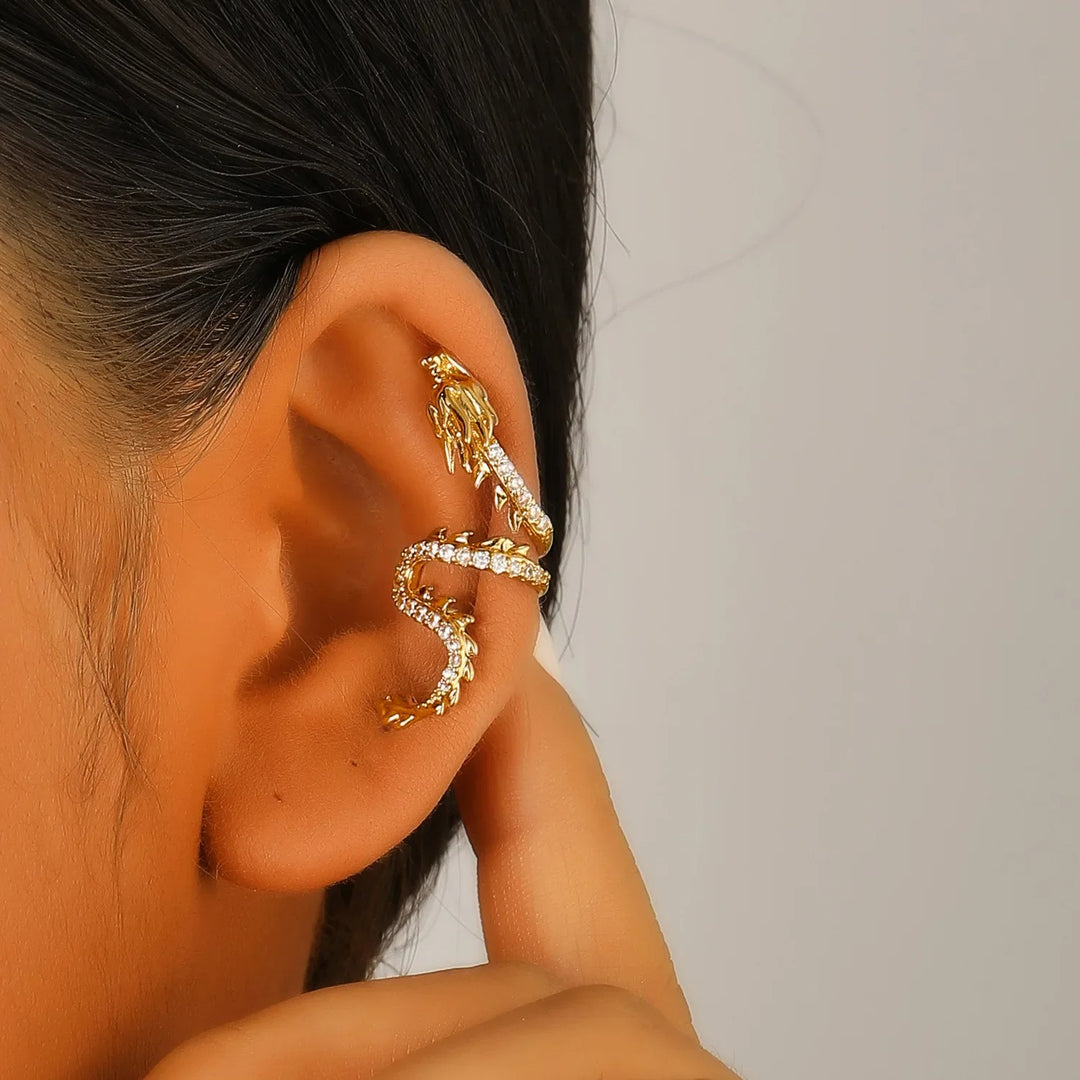 Empress Dragon Ear Cuff