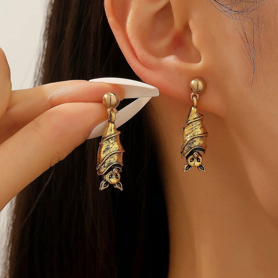 Midnight Bat Earrings