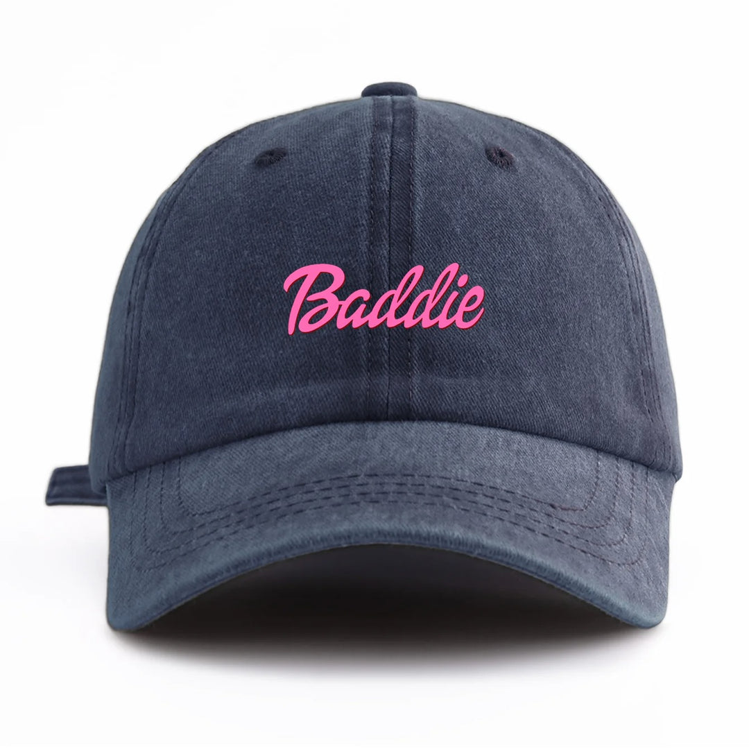 Baddie Washed Cap