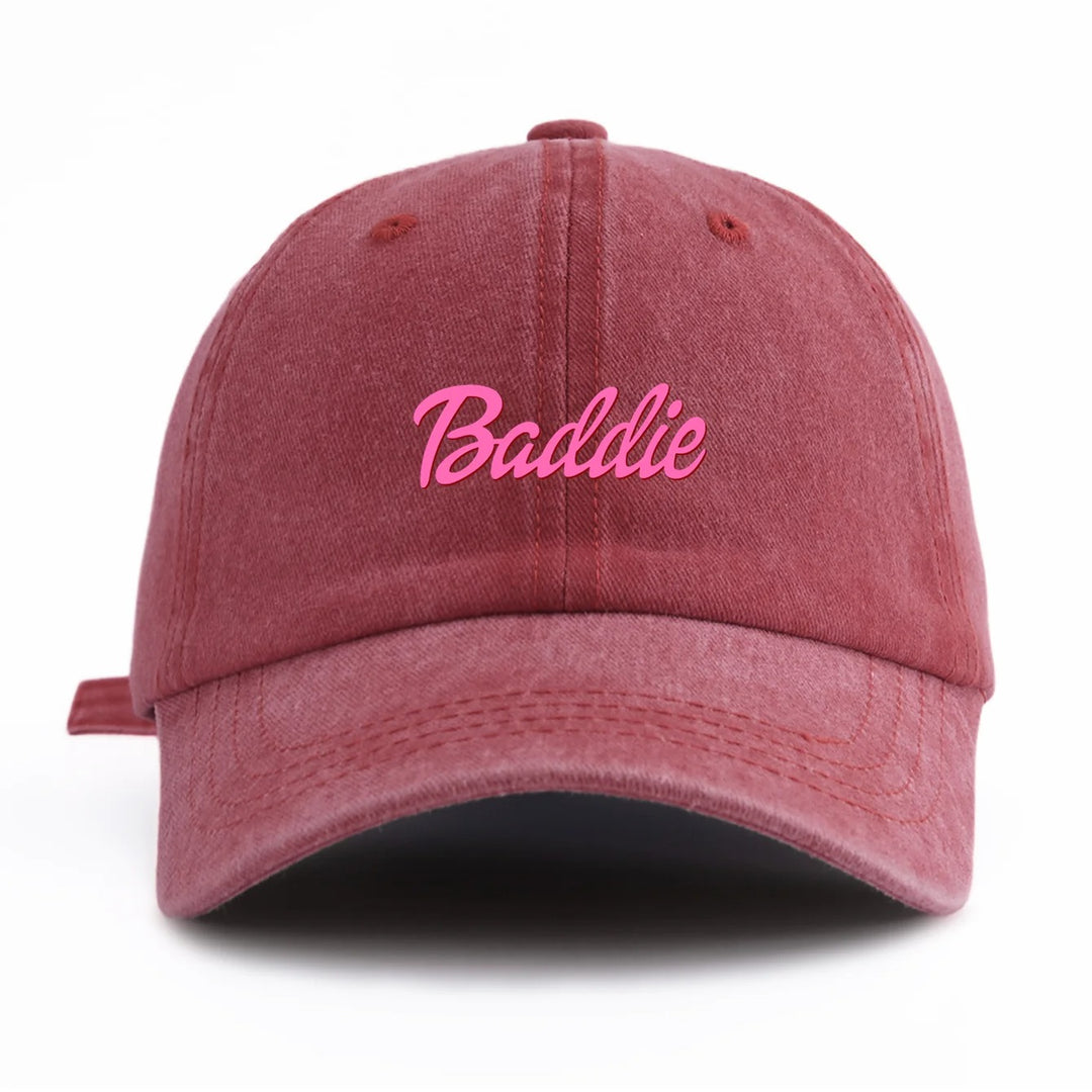 Baddie Washed Cap