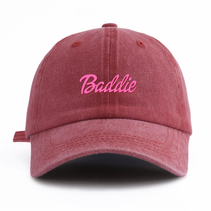Baddie Washed Cap