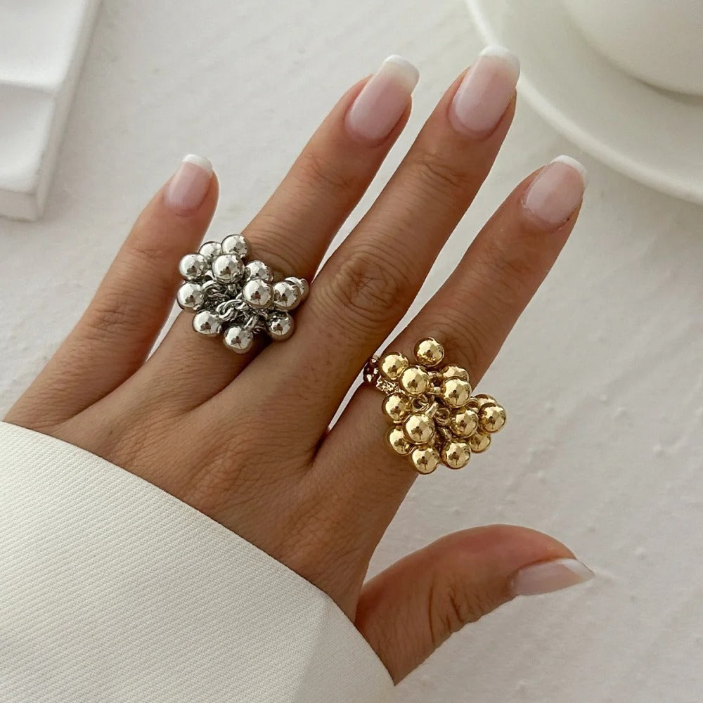 Orb Cluster Ring & Earring Set