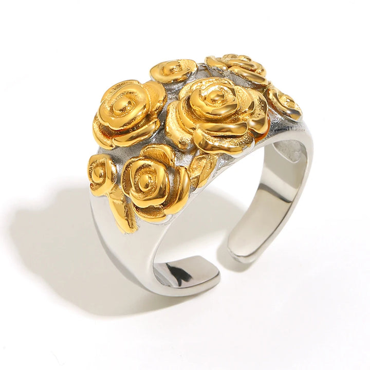 Rosette Bouquet Ring