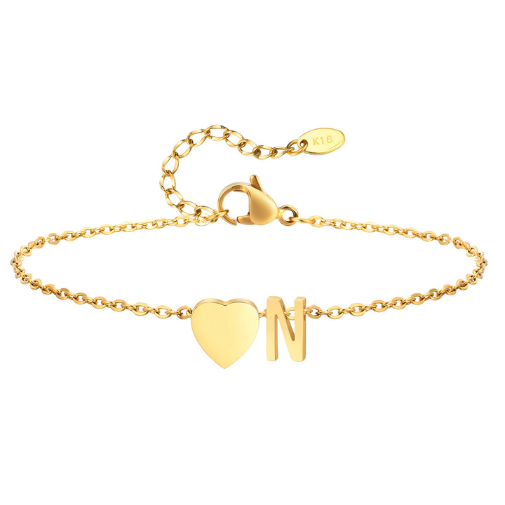 Amour Initial Anklet