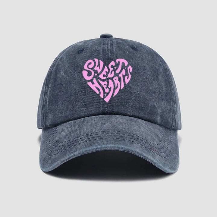 Sweet Hearts Washed Cap