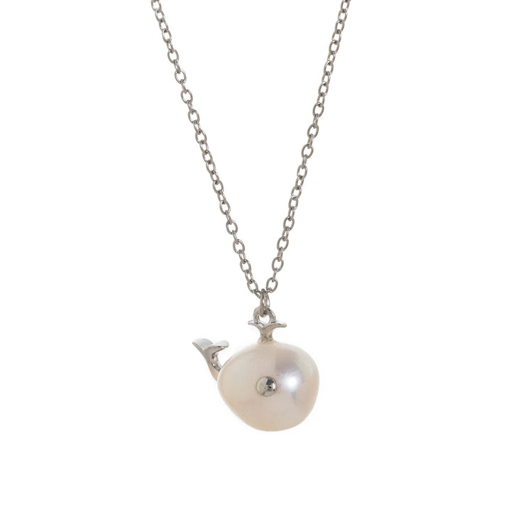 Moonlit Whale Necklace & Earring Set