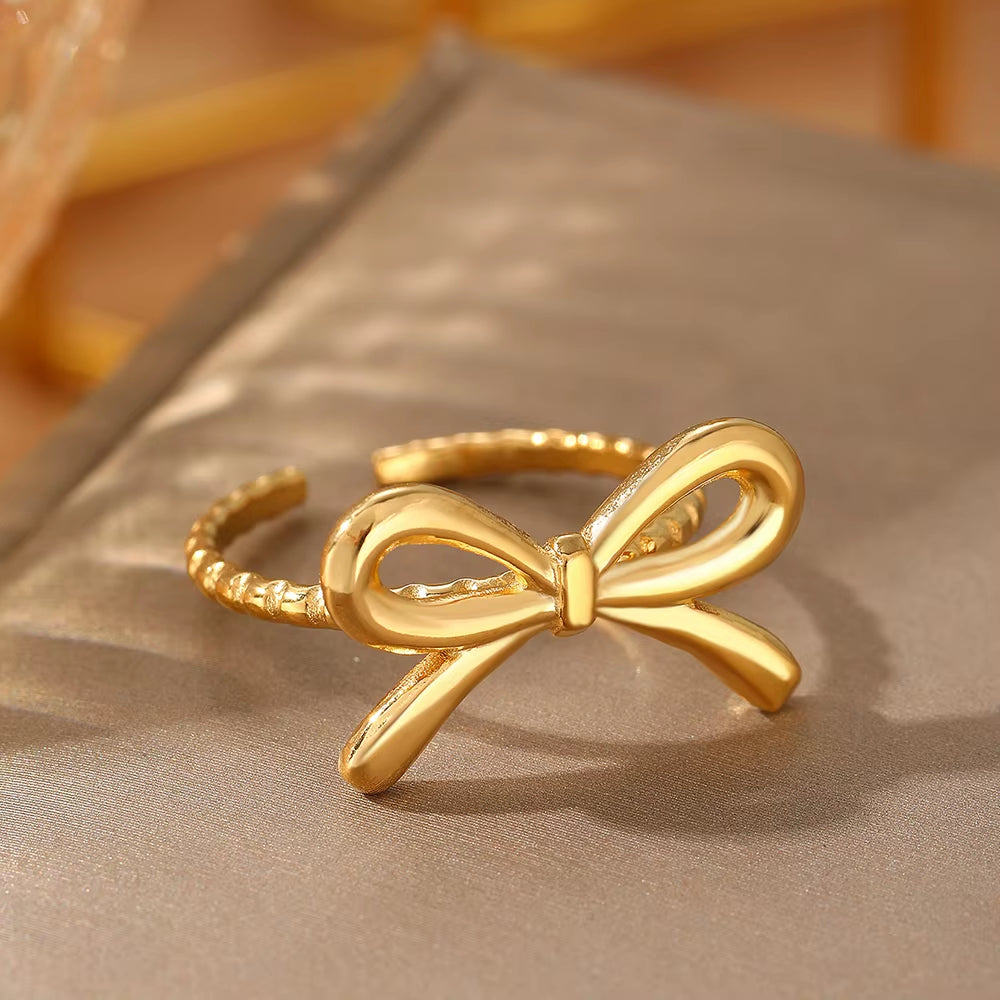 Tied & True Bow Ring