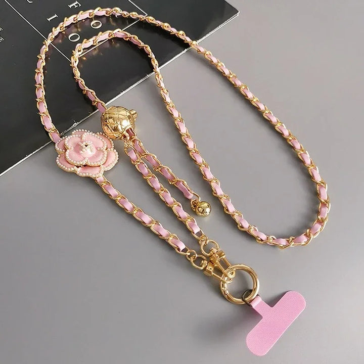 Blooming Pearl Phone Strap