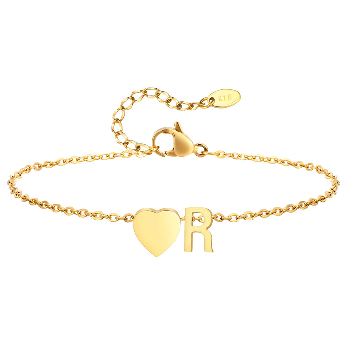 Amour Initial Anklet