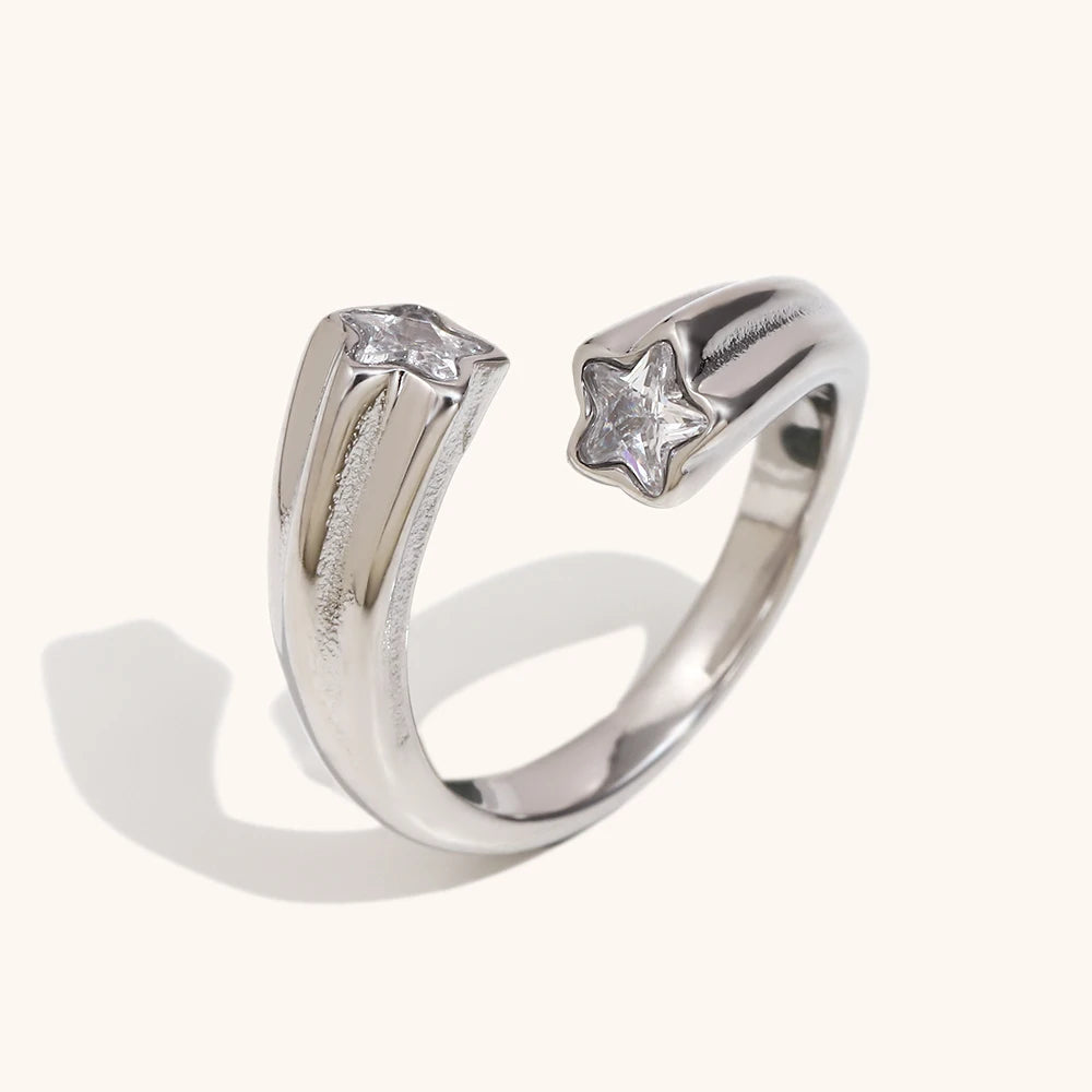 Shooting Star Open Ring