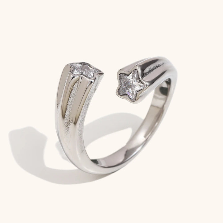 Shooting Star Open Ring