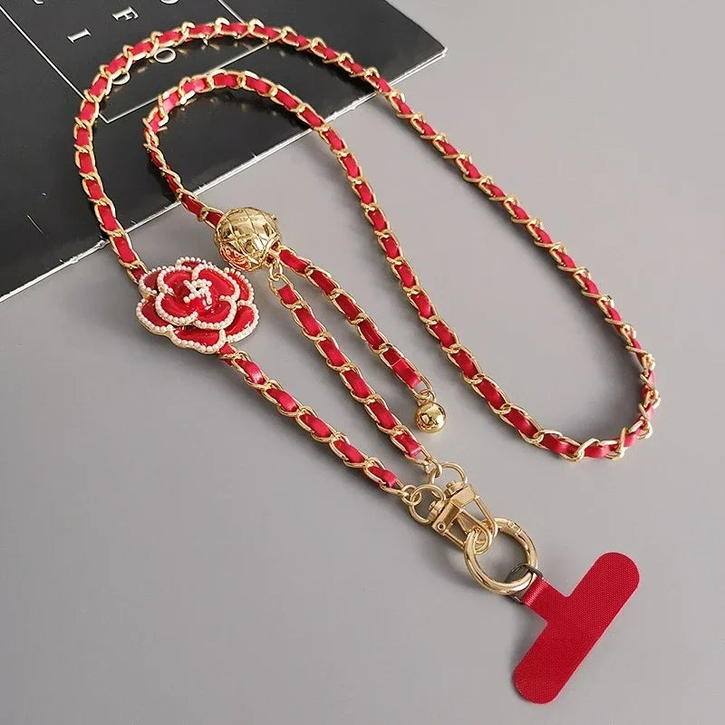 Blooming Pearl Phone Strap