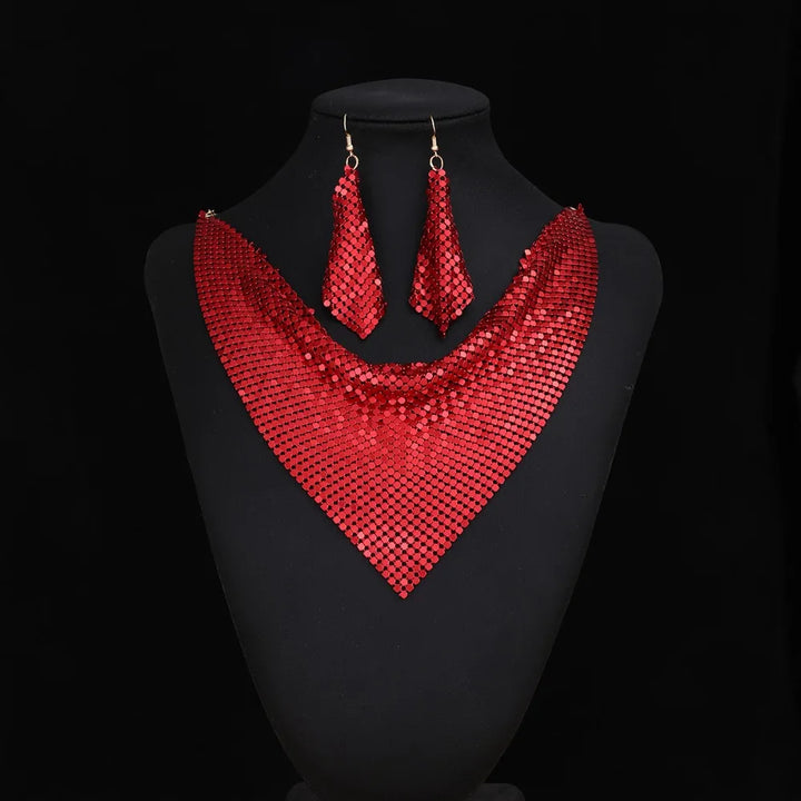Midnight Mirage Necklace & Earring Set