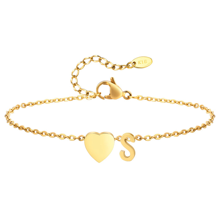 Amour Initial Anklet