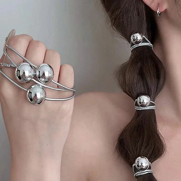 Disco Orb Hair Elastic Set