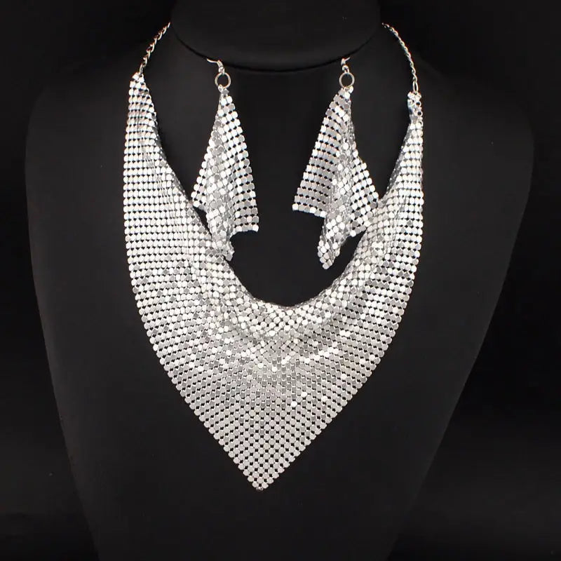 Midnight Mirage Necklace & Earring Set