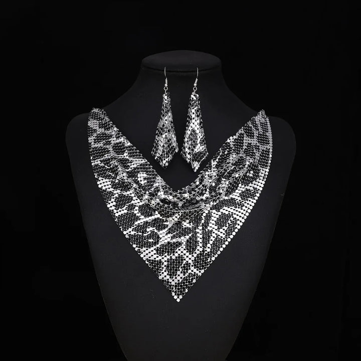 Midnight Mirage Necklace & Earring Set