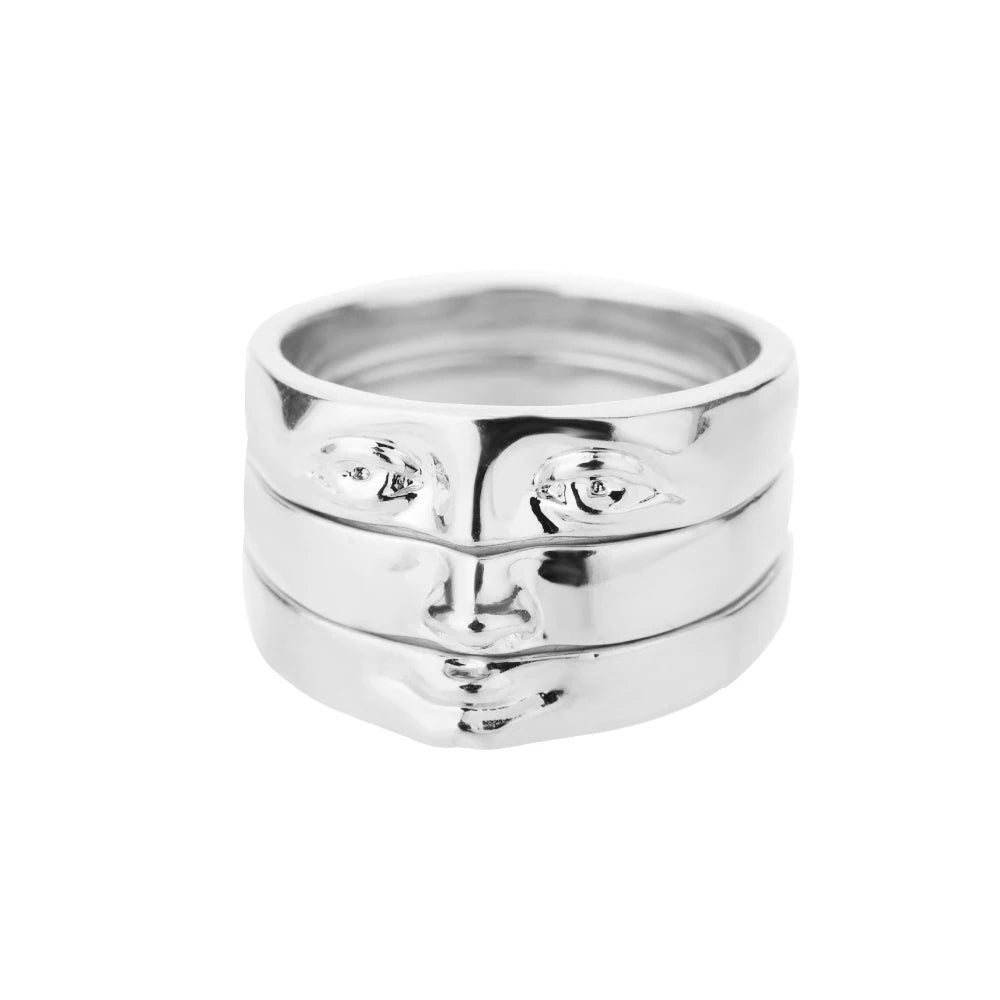 Facets Of You Ring Set