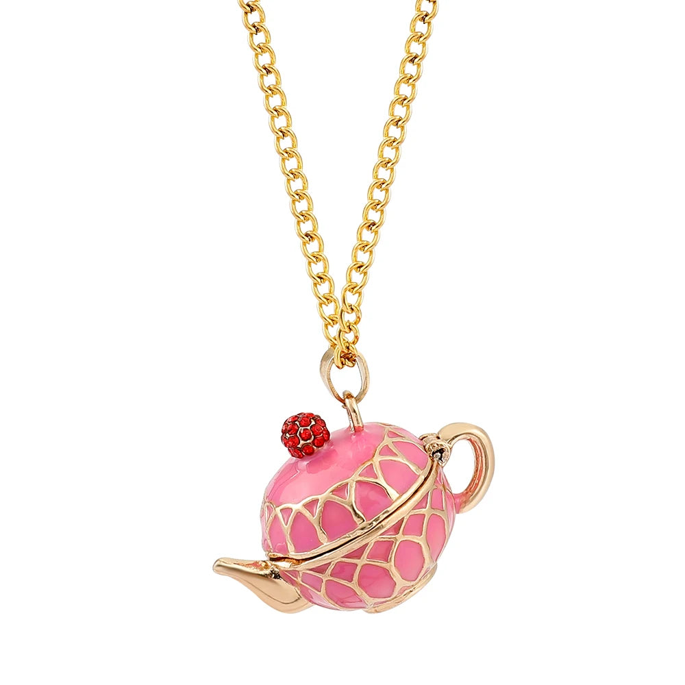 Tea Party Charm Necklace