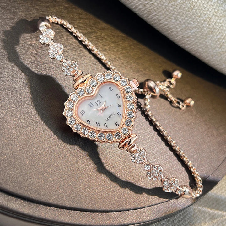 Halo Hearts Bangle Watch