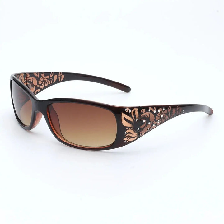 Paisley Temple Sunglasses