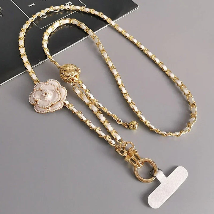 Blooming Pearl Phone Strap